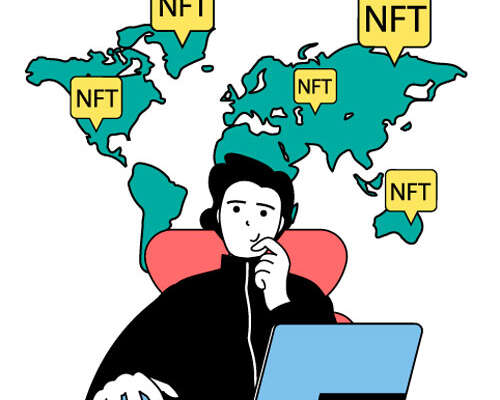 NFT-token-map